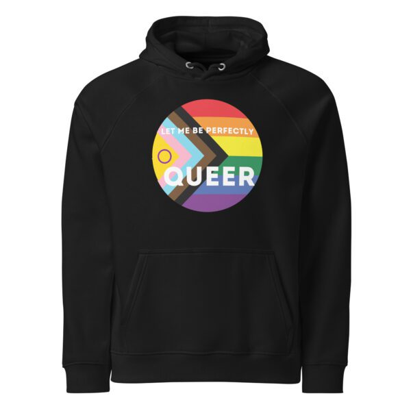 Perfectly Queer Unisex Raglan Hoodie