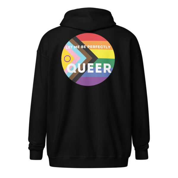 Perfectly Queer Unisex Zip Hoodie